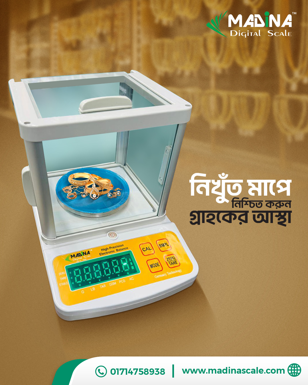 Madina 600g Personal Weighting Scale
