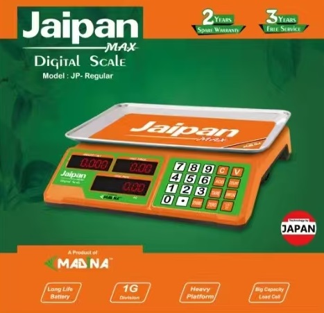Jaipan Max 10kg/1g-Digital Scale